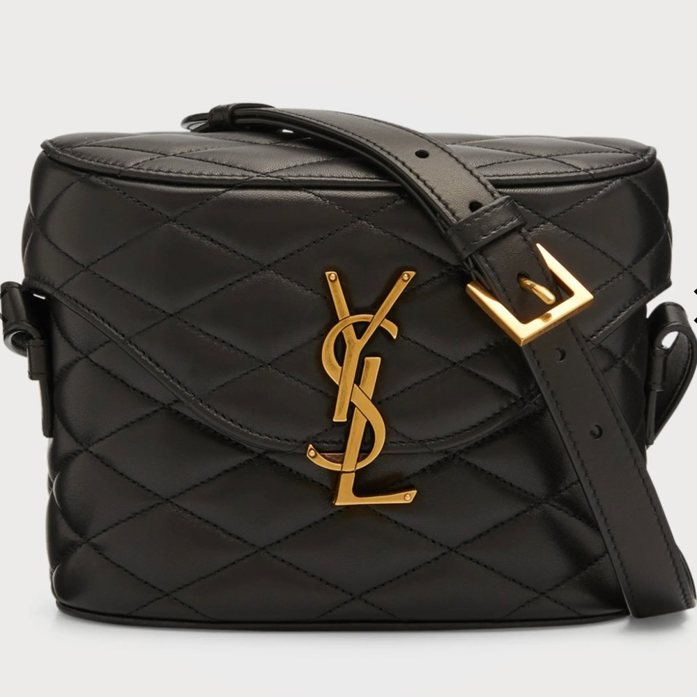 YSL Quilted Lambskin Crossbody Bag ((SOLD ))